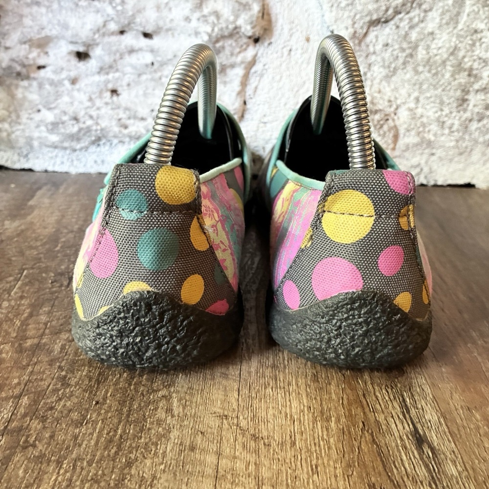 Keen Mary Jane Harvest Multicolor Polka Dot Patchwork Comfort Shoes Womens 8 - Picture 6 of 9